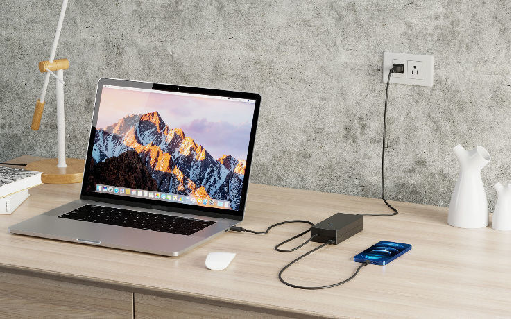 USB-C PD 3.0 Universal Charger 112W Phone Laptop Charger  Model No.: ZPSU-PD112W(图1)