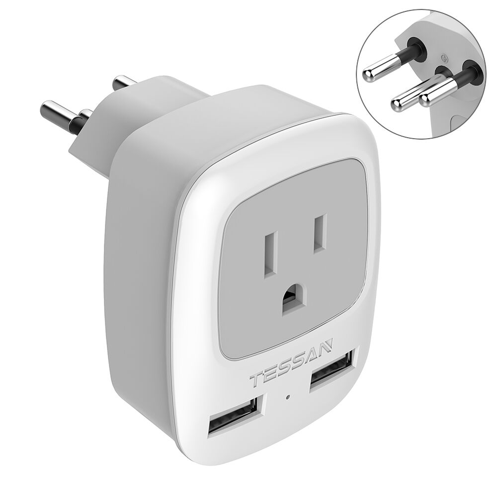 Buy Wholesale China B2b Wholesale Tessan 3 In 1 Us To Ch Travel Adapter