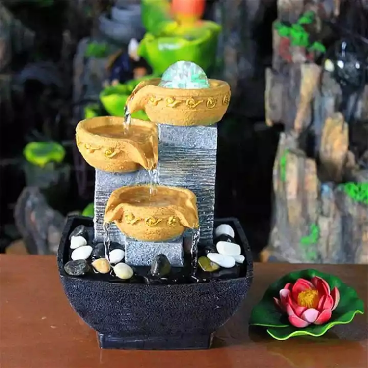 Buy Wholesale China Fuente Home Decor Tabletop Indoor Waterfall