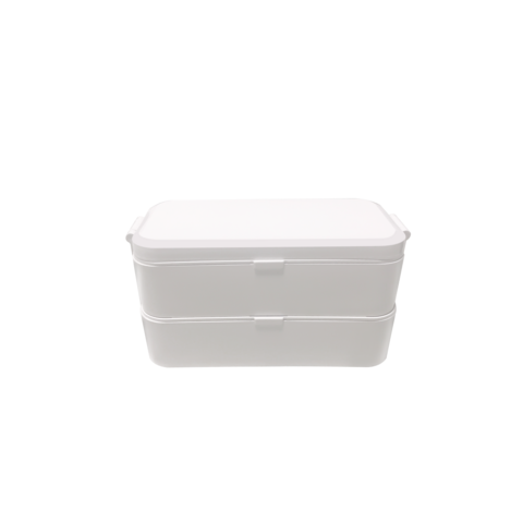 Buy Wholesale China Customizable Patent Lunch Box Double Layer Food Grade  Pp Bento Box Leak Proof Strap Food Container & Food Grade Pp Bento Box at  USD 3.5