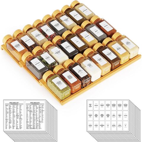 Buy Wholesale China Factory Price Wholesale Cheap Eco-friendly 2 Pack  Bamboo Spice Packet Organizers With 3 Divided Sections For Kitchens,  Restaurant & Box at USD 2.55