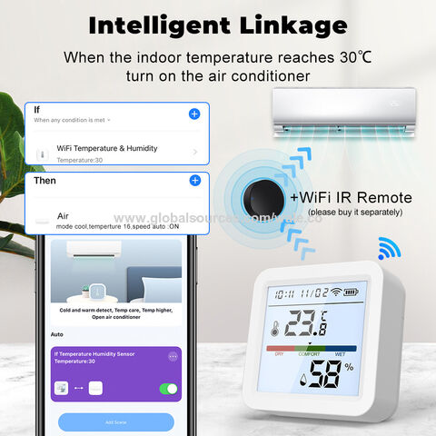Smart Life Capteur intelligent de température et d'humidité
