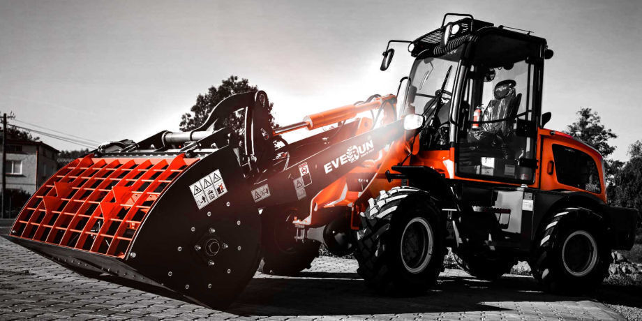New Design Er416 1.6ton Small Wheel Loader Mini Loader With New ...
