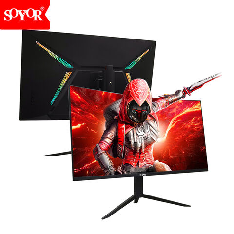 شاشة كمبيوتر LCD LED مقاس 18.5 بوصة و 19.5 بوصة، تثبيت على الحائط أو سطح المكتب، مع منفذ عالي الدقة - شاشة LED للكمبيوتر الشخصي
