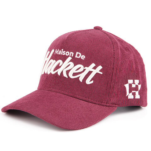Hochwertige Herren- und Damen-Baseballkappen im Großhandel, bestickte Vintage-Cord-Baseballkappe in zwei Farben