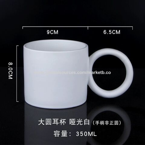 Factory Directly White Wholesale Ceramic 3D Sublimation Blanks for