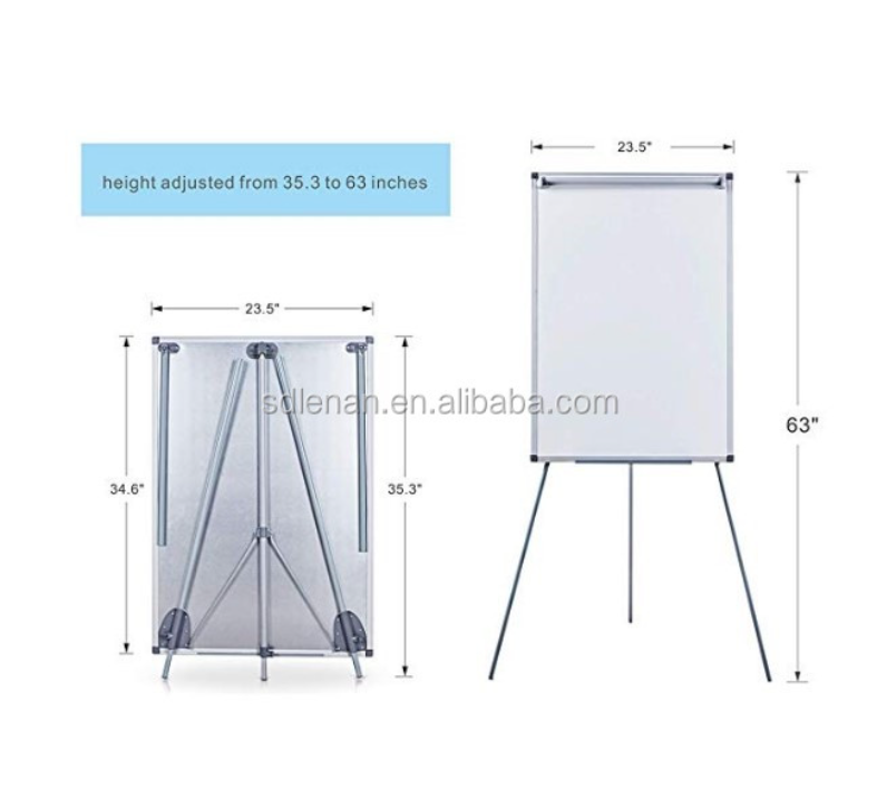 100X70 Cm Flip Chart Stand Whiteboard with Tripod Easel for School Supply -  China Magnetic Flipchart, White Board Flipchart Easel
