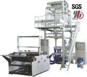 Rotary Die Head Pp Blown Film Machine With Chiller Water Cooling Film ...