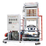 Rotary Die Head Pp Blown Film Machine With Chiller Water Cooling Film ...