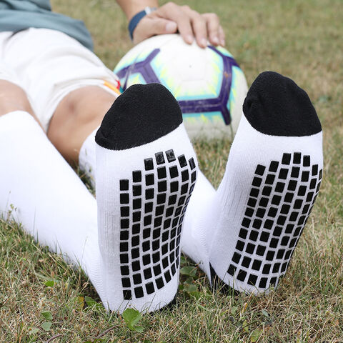 Calcetines antideslizantes de fútbol, ​​calcetines de fútbol para hombre,  calcetines de tubo cortos antideslizantes con puntos, calcetines de  entrenamiento transpirables