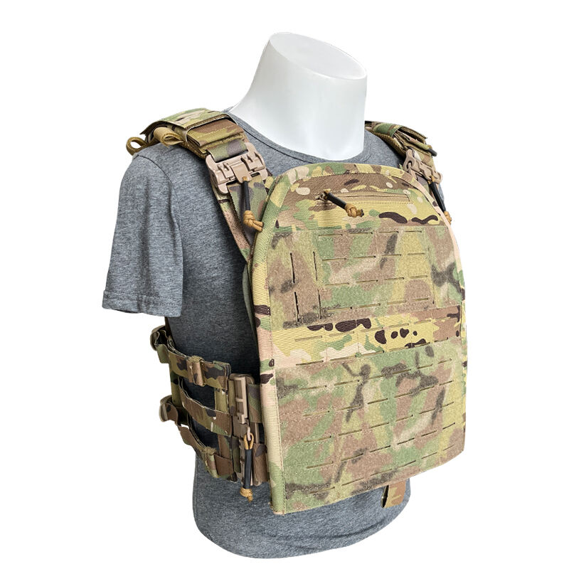 Chaleco de militar 600D poliéster ligero chaleco táctico de protección para  Plate Carrier Magazine, Soledad Chaleco de juego al aire libre