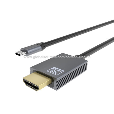 Câble de rallonge HDMI (6FT/2M, 4K 60Hz rallonge HDMI, adaptateur
