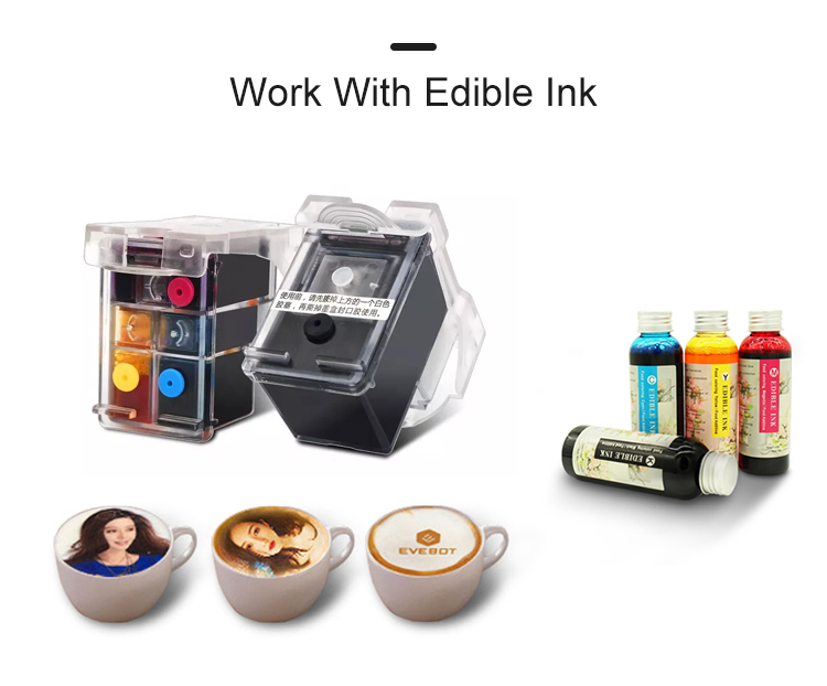 Buy Wholesale China 3d High Resolution Edible Inkjet Printing Machine Coffee  Printer For Coffee Custom Pictures Logo Latte Art Print & Edible Inkjet  Printer at USD 510