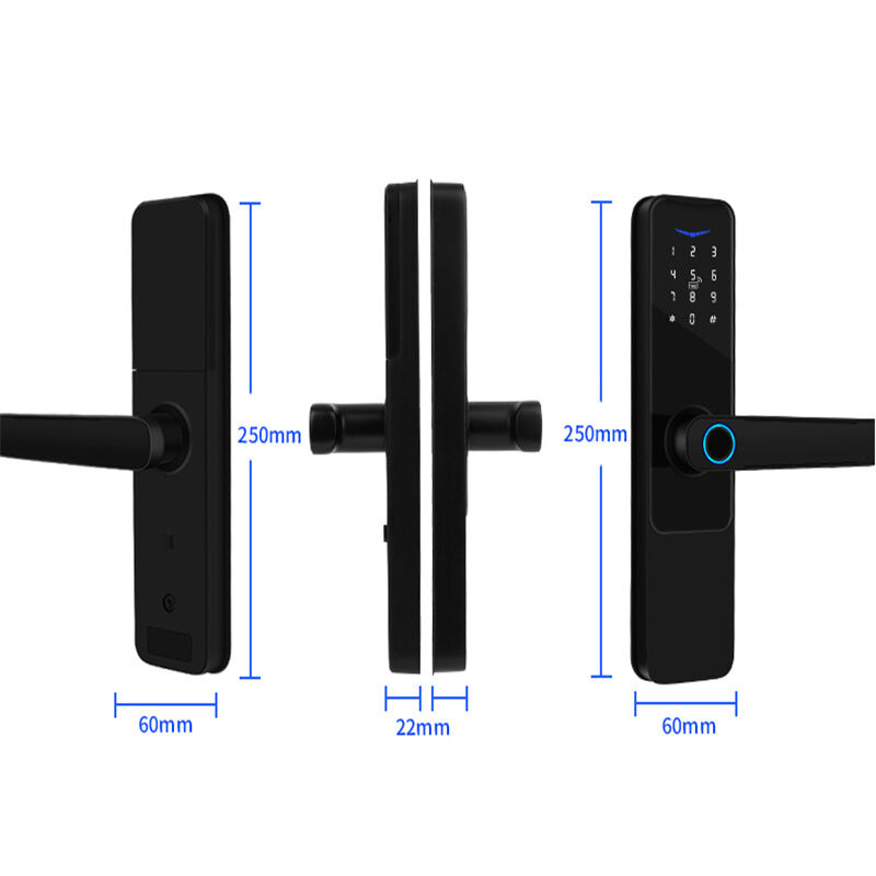 Buy Wholesale China Wholesale Smart Door Locks Black Safe Security