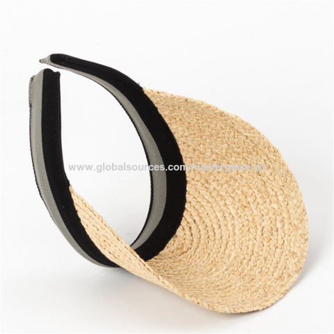Hot Selling New Design Fashion Beach Hats Sun Wholesale High Quality Women  Outdoor Sun Visor Hat Paper Hat - Buy China Wholesale Straw Hat $2.8
