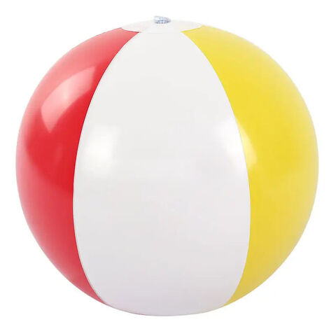 Ballon De Plage Rayé Coloré