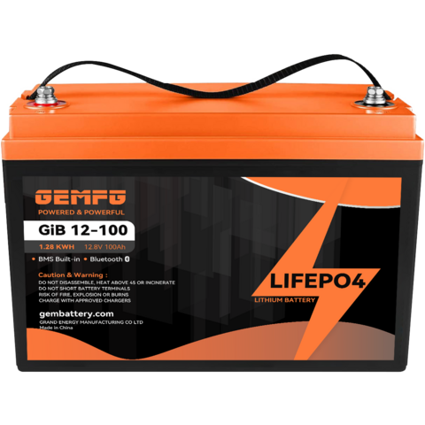 ▷ Batterie au lithium LiFePO4 12.8V 150Ah