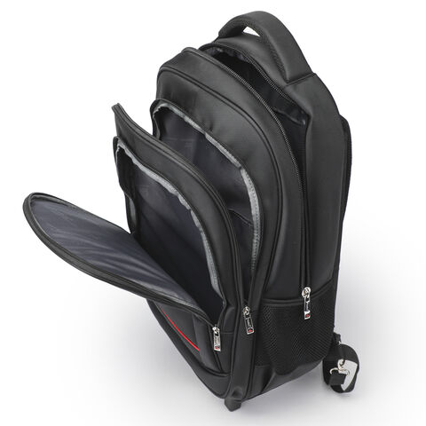 Polyester Laptop Rucksäcke Kundenspezifisch Studenten Große Kapazität Funktionelle Reise Gepäck Trolley Schulrucksack