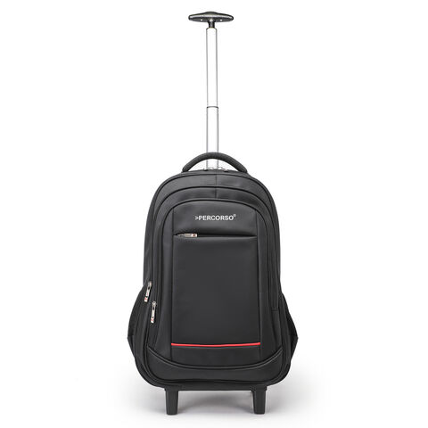 Polyester Laptop Rucksäcke Kundenspezifisch Studenten Große Kapazität Funktionelle Reise Gepäck Trolley Schulrucksack