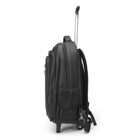 Polyester Laptop Rucksäcke Kundenspezifisch Studenten Große Kapazität Funktionelle Reise Gepäck Trolley Schulrucksack