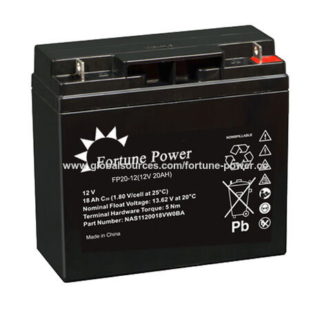 Buy Wholesale China 12v 20ah Sealed Lead Acid Battery 72v 20ah Lead Acid  Battery Lead Acid Battery For Electric Bike & Sealed Lead Acid Battery at  USD 59