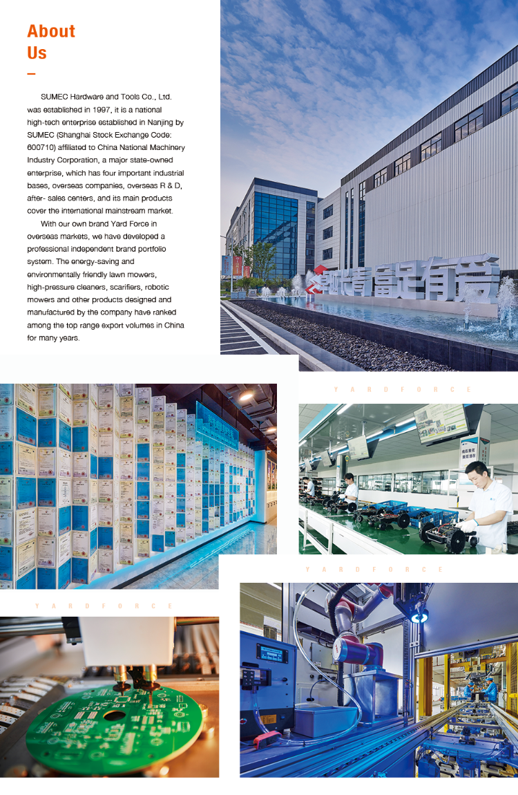 Yard Force Easymow260b Robotic Lawnmower With Builtin Lift, Obstacle