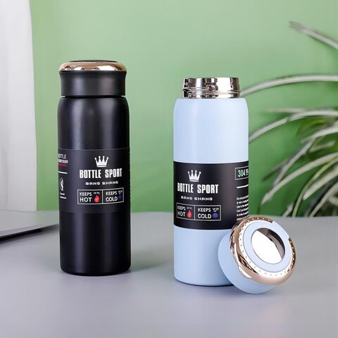 1000ml/600ml Double Stainless Steel Thermos Mug With Tea Filter Portable  Sport Travel Vacuum Flask Thermal Water Bottle Tumbler