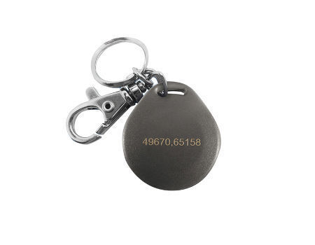 NFC Key Fob - NTAG213 - Grey