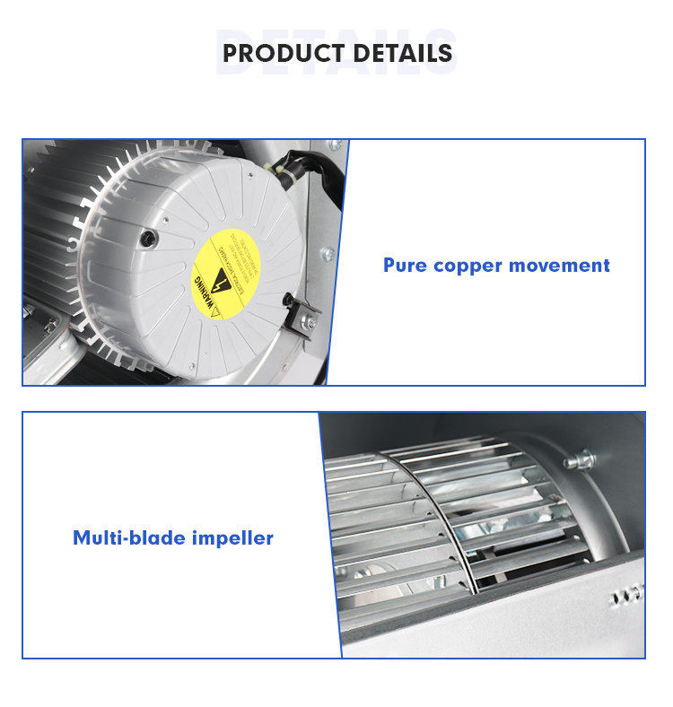 Hoyo Dc Ec Motor 4000 Cfm High Pressure Centrifugal Fan Blower Fan ...
