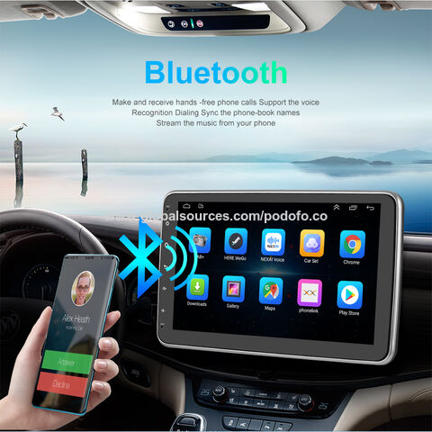 Achetez en gros Podofo 10.1 1 Din Android Voiture Radio Stéréo Autoradio  360 Degrés Rotation/gps/wifi/carplay/hifi Auto Electronique 2 64 Chine et 1  Din Android Autoradio à 72.99 USD