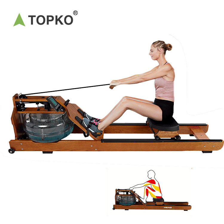 Buy Wholesale China Topko Fitness Magnetic Air Rower Rowing Machine ...