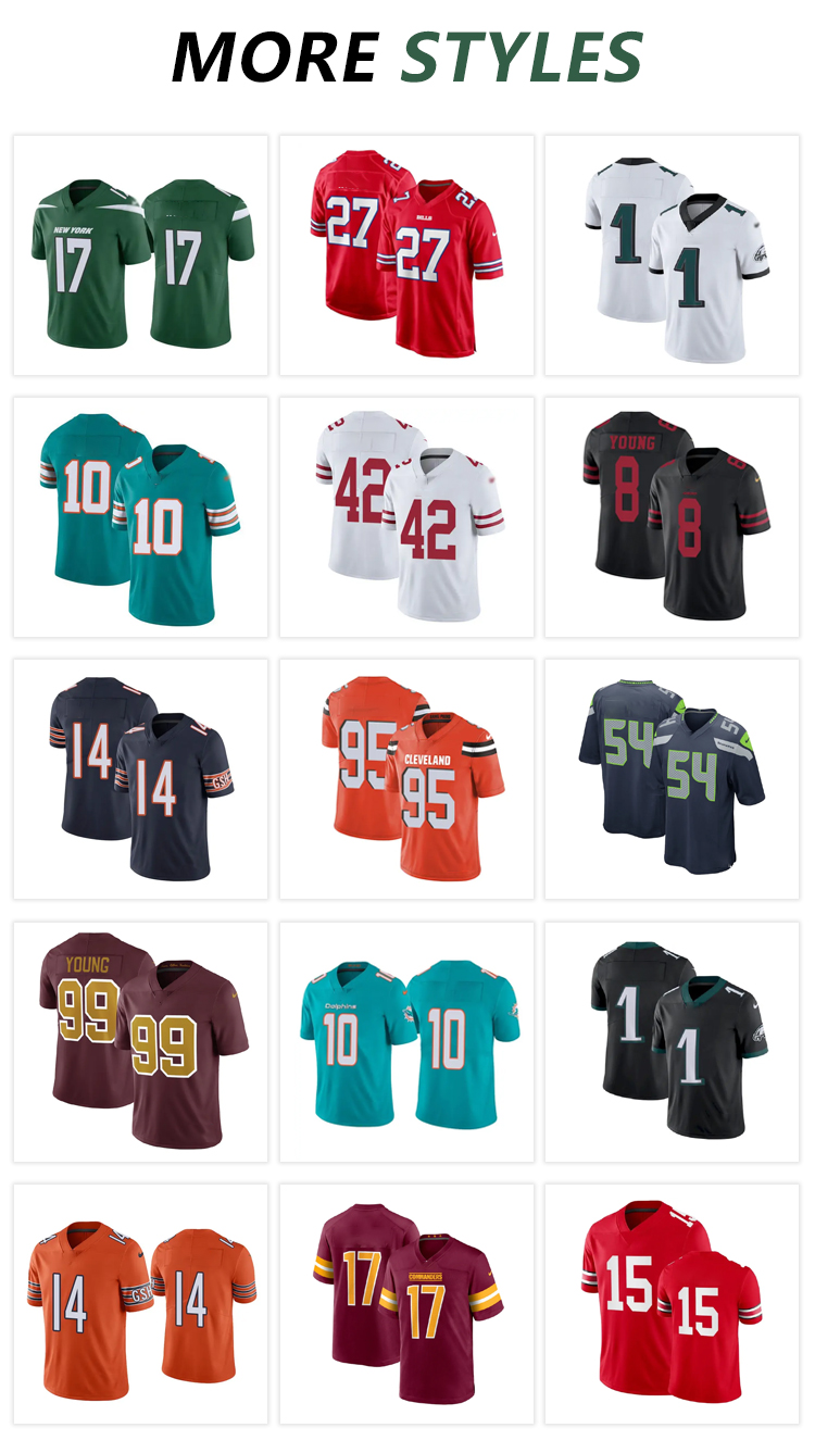 Buy Wholesale China High Quality Wholesale Modern Cheap Embroidery All 32  Team Nfl Jersey Custom American Football Jerseys & American Football Wear  at USD 8.56