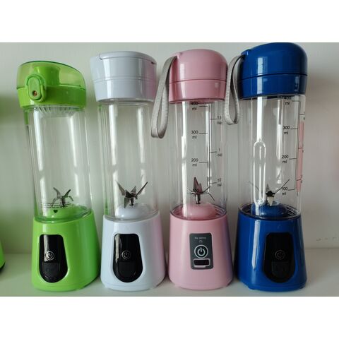 Portable Blender Mini Juicer Cup 380ml Fruit Mixing Machine USB  Rechargeable Juicer Cup - Black Wholesale