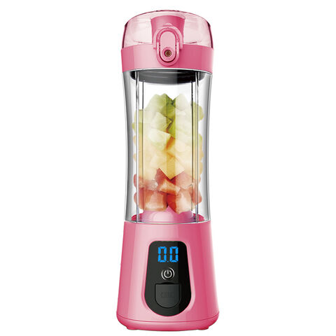 Gelas jus elektrik portabel, blender buah mini USB, mesin suplemen makanan otomatis untuk rumah