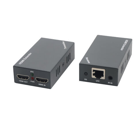 60m USB KVM HDMI Extender Over Rj45 Cat6 Ethernet Cable Video Converter TV  Loop
