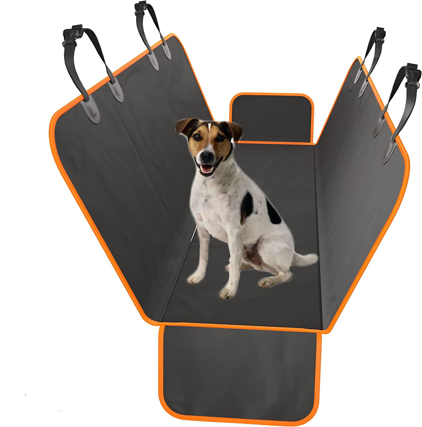 Protector de asiento trasero para perro, impermeable, a prueba de arañazos,  antideslizante, hamaca para perros, protección de asiento trasero contra