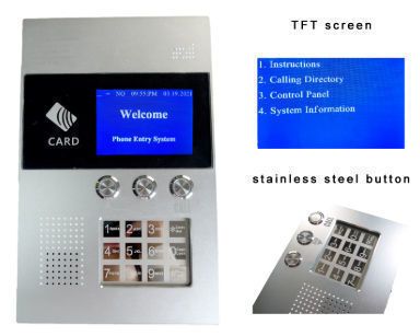Wireless Building Audio Intercom System With Communication By Telephone ...