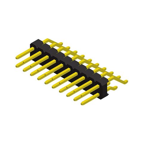 2.0mm Stiftleiste H2.0 Zweireihig rechtwinklig SMT