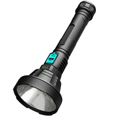 1 pièce lampe de poche rechargeable à haute luminosité, super lumineuse 100  000 lumens Xhp70.2 LED haute puissance la plus brillante, lampes de poche  d'urgence portables pour le camping et la randonnée