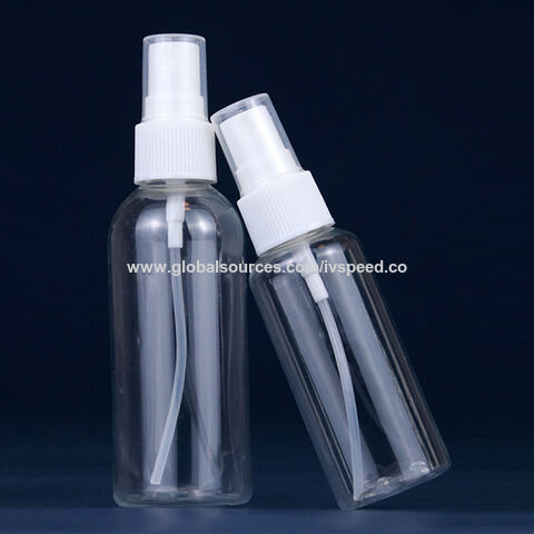 Manufacturer Custom 10 15 20 30 50 60ml Colored PET Recycled Luxury Empty Plastic Pump Spray Perfume Bottles For Cosmetics