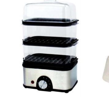 Portable Home Use Egg Cooker 3 Egg Capacity Egg Boiler, Electric Egg