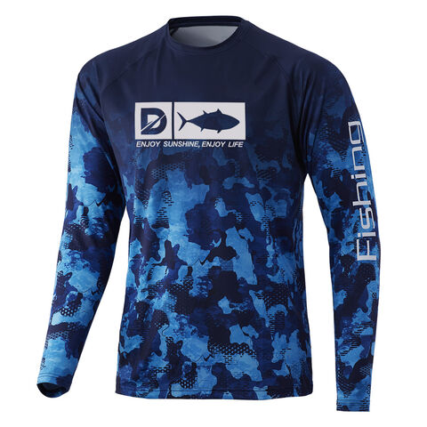 Wholesale Polyester UV Sun Protection Customized Design Sublimation Camo  Men's Fishing Shirts - China Tournament Fishing Jersey and Breathable  Fishing Jersey price