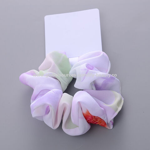 Buy Wholesale China Fashionable Design Silk Elastic Hair Ornaments Hair Tie  Accessories Scrunchie For Girls Hair Tie & Hair Accessory at USD 0.28