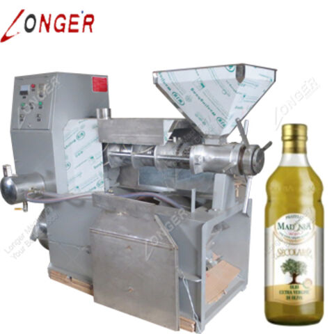 Mesin Press Minyak Ulir Industri 200kg/jam, Pemasok Mesin Press Minyak Rami