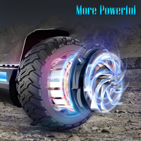 OEM All Terrain Hoverboard mit LED-Licht, Elektrischer Selbstausgleichender Scooter - Elektro-Hoverboard