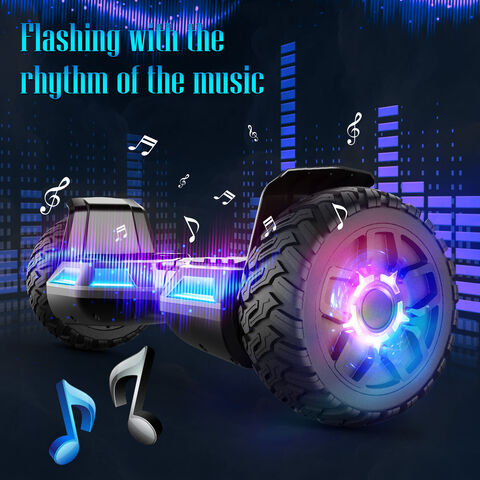OEM All Terrain Hoverboard mit LED-Licht, Elektrischer Selbstausgleichender Scooter - Elektro-Hoverboard
