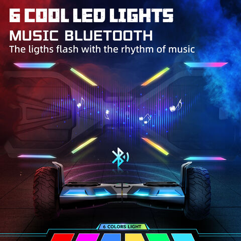 OEM All Terrain Hoverboard mit LED-Licht, Elektrischer Selbstausgleichender Scooter - Elektro-Hoverboard