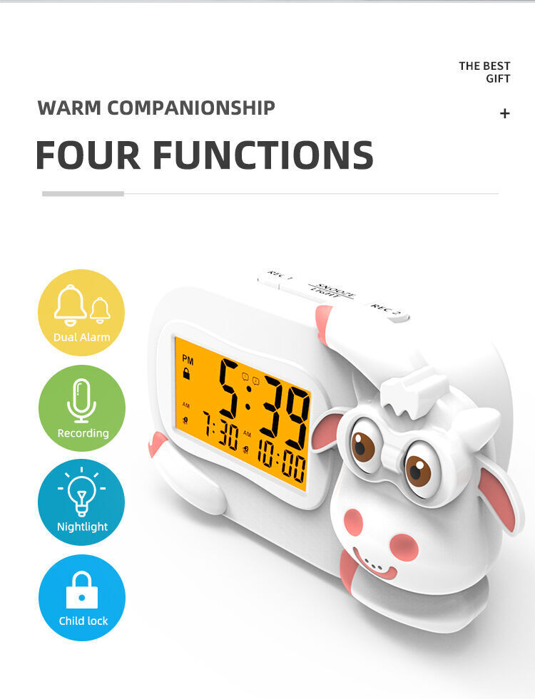 Alarm Clock Child Sleeptrainer Children's Wakes Up The Night Light