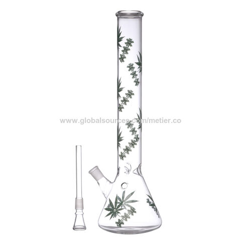 Buy 8 Inch Transparent Color Bong Smoking Pipe India