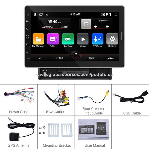 Car MP3 Player Radio Single DIN Extraible Radio Pantalla 1 DIN Player Car  Audio Android Automatic Retractable Screen - China Car MP5 Player, Car MP3  Player